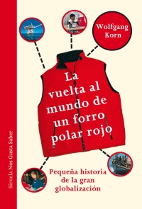 Vuelta al mundo de un forro polar rojo