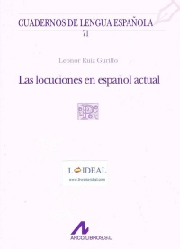 Las locuciones en español actual